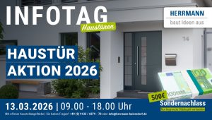 Image Haustür Aktion 2026 – Jetzt 500 € Sondernachlass sichern