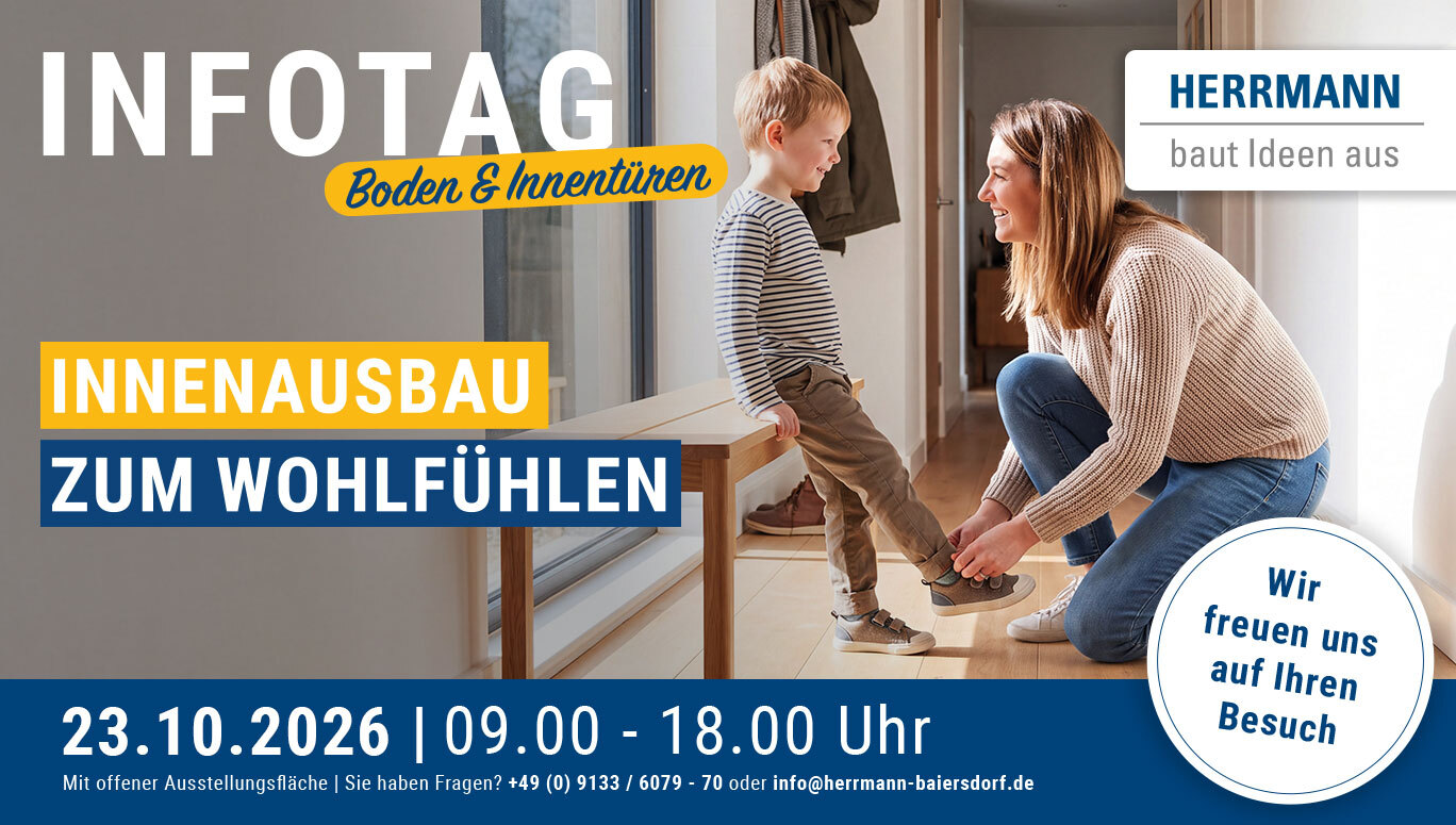Infotag bei Herrmann: Boden & Innentüren